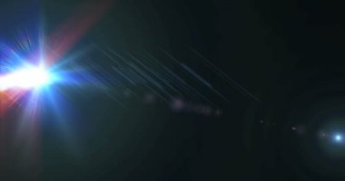 Kuyruklu yıldız gökyüzünde 4k