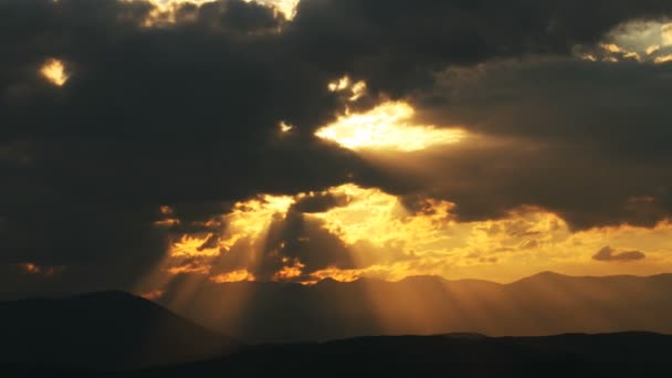 Ηλιοβασίλεμα ώρα λήξη 4k — Αρχείο Βίντεο