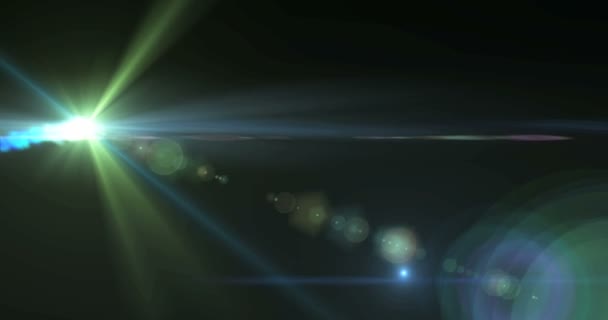 彗星在天空 4 k — 图库视频影像