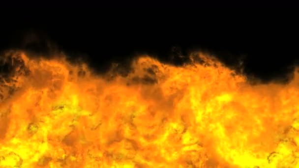 Esplosione fuoco fiamma 4k — Video Stock