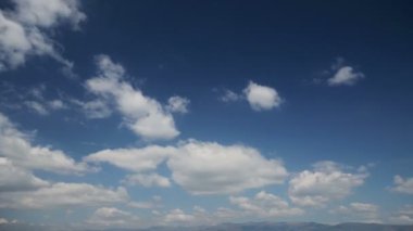 Mavi Gökyüzü bulutlu 4k