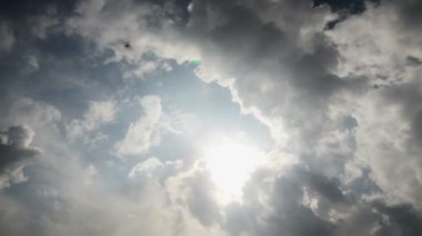 Mavi Gökyüzü bulutlu 4k