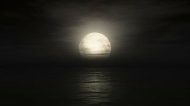 4k okyanusta büyük ay