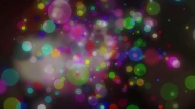 noktalar ışık soyut 4k