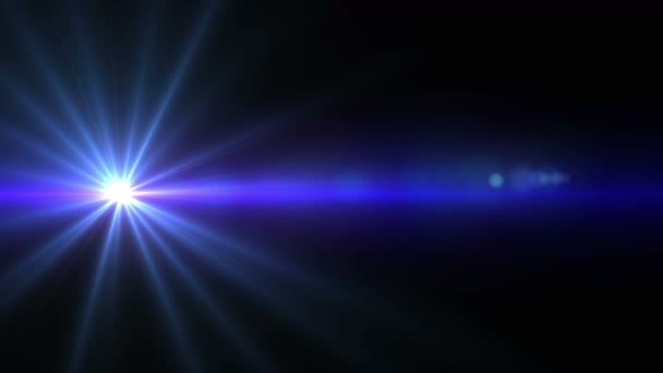 rayon de soleil abstrait bleu 4k 