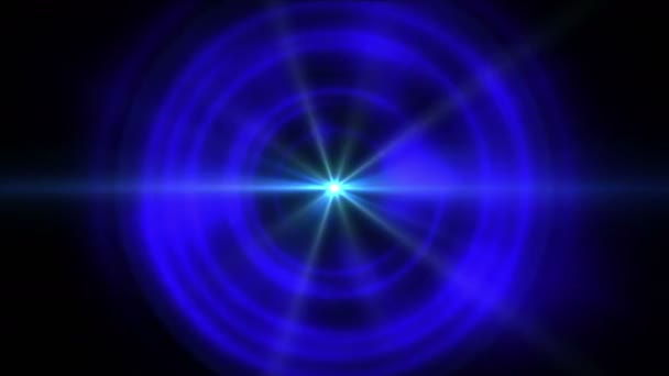 tunnel bleu abstrait étoile 4k 