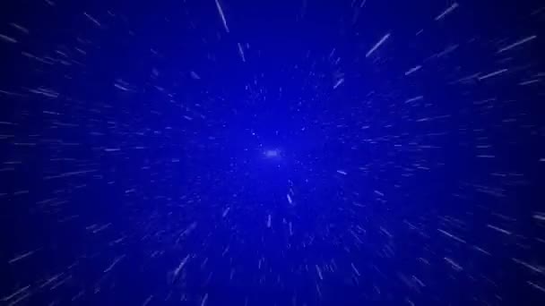 Voar em estrelas velocidade 4k — Vídeo de Stock