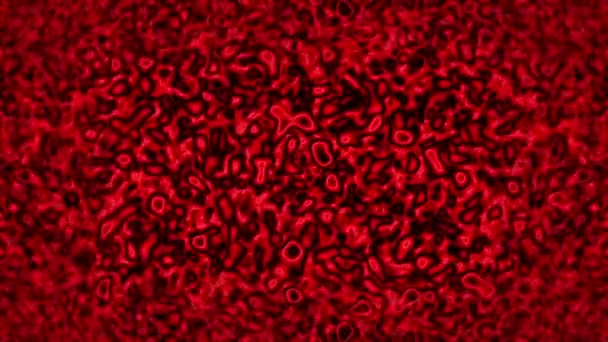 Červená krevní pozadí 4k — Stock video