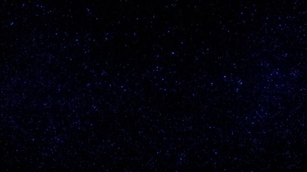 étoiles tomber vers le bas 4k 