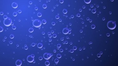 kabarcıklar su altında 4 k soyut