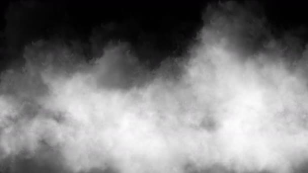 Wolken rook abstract 4k — Stockvideo