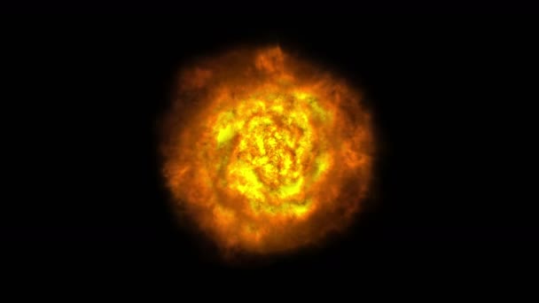 爆炸与 alpha 4 k — 图库视频影像