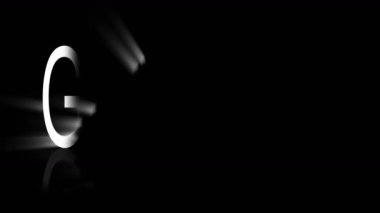 metin efekti glamour 4k