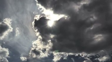 gökyüzü bulutlar zaman atlamalı 4k