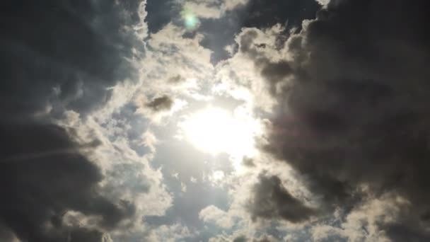 ciel nuages laps de temps 4k 