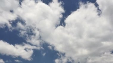 gökyüzü bulutlar zaman atlamalı 4k