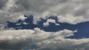 gökyüzü bulutlar zaman atlamalı 4k