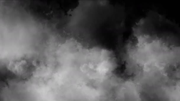 Nubes abstractas humo 4k — Vídeo de stock