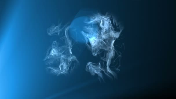 Smoke light motion 4k — Stock Video