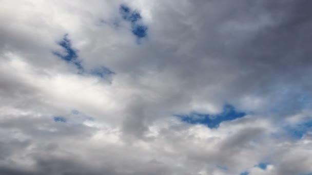 Céu nuvens tempo lapso 4k — Vídeo de Stock