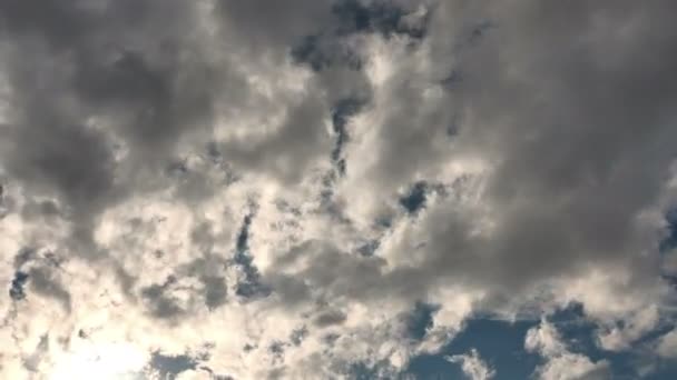 Ciel nuages laps de temps 4k — Video