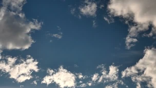 Часовий проміжок хмар 4k — стокове відео
