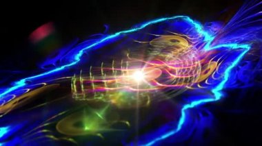 gökada soyut plazma