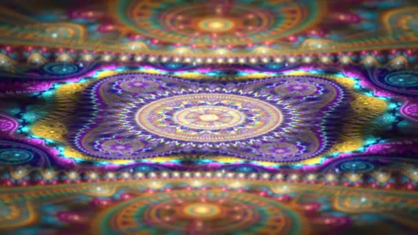 Abstracte textuur fractal — Stockvideo