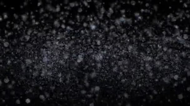 雪フレーク背景 — ストック動画