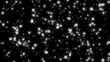 kar tanesi düşme aşağı