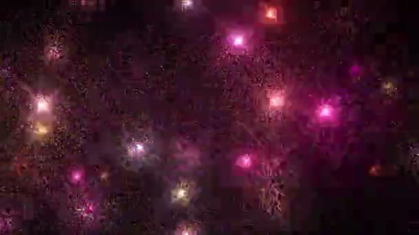 Färg fireworks abstract — Stockvideo