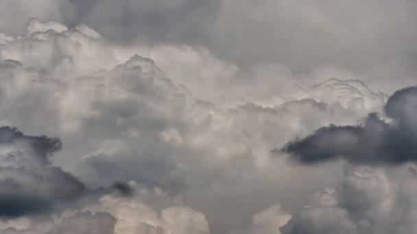 Ég felhők idő telik el — Stock videók