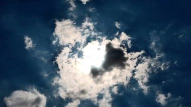 gökyüzü bulutlar zaman atlamalı 4k