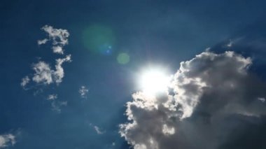 gökyüzü bulutlar zaman atlamalı 4k