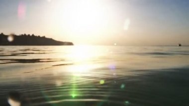 gün batımı deniz 4k