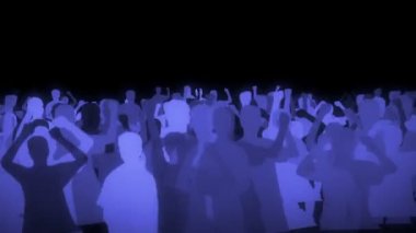 dans insanlar siluet