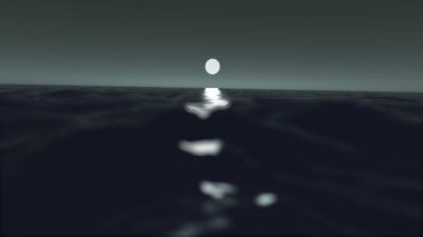 ay okyanus ağır çekim