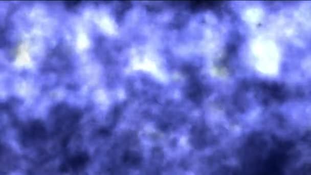 Gás de plasma azul — Vídeo de Stock