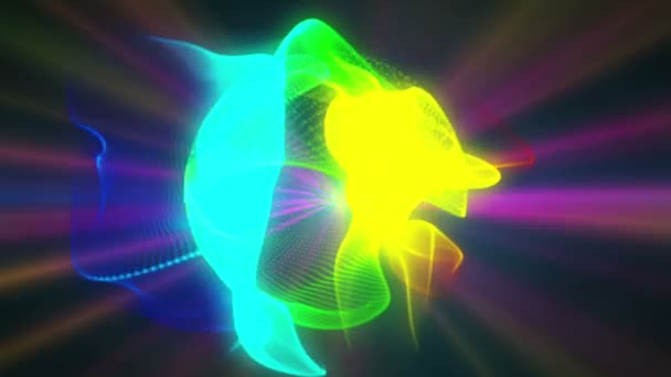 rayon spatial abstrait 