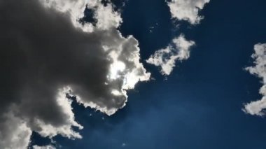 Gökyüzü bulutlar zaman atlamalı