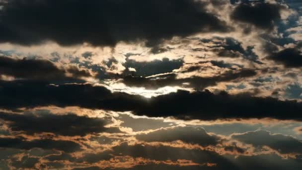 Atardecer lapso de tiempo — Vídeos de Stock