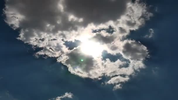 Himmel Wolken Zeitraffer 4k — Stockvideo