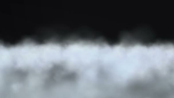 Nuvens abstrato preto — Vídeo de Stock