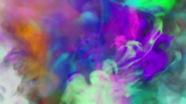 duman mürekkep soyut