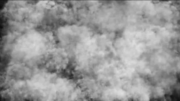 Nuvens fumaça abstrata — Vídeo de Stock