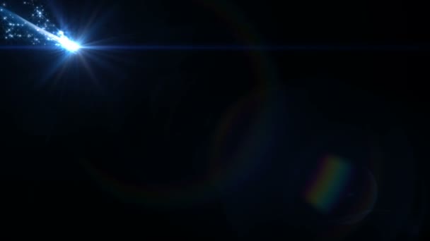 抽象空间中的彗星 — 图库视频影像
