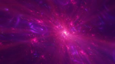 4k boşluğunda soyut nebula