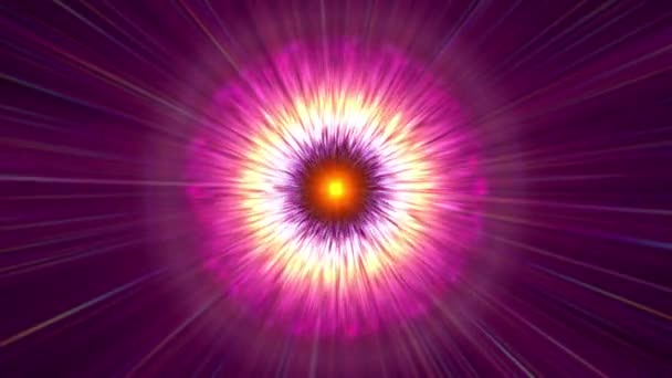 Nebula ışını göz daireleri 4k — Stok video