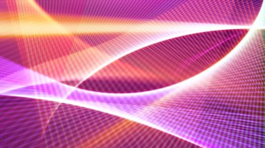 Soyut arkaplanın renkli geometrik parlak çizgileri, 3D görüntüleme