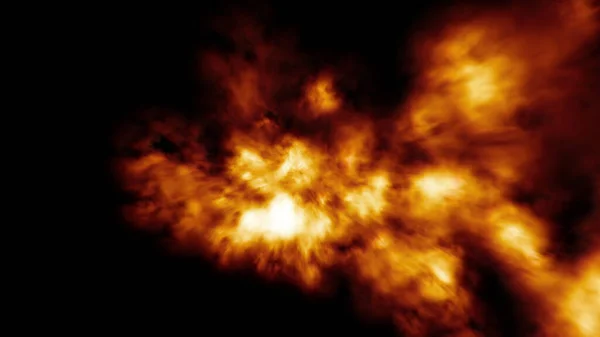 Explosion Feu Flamme Particule Abstrait Fond Texture — Photo
